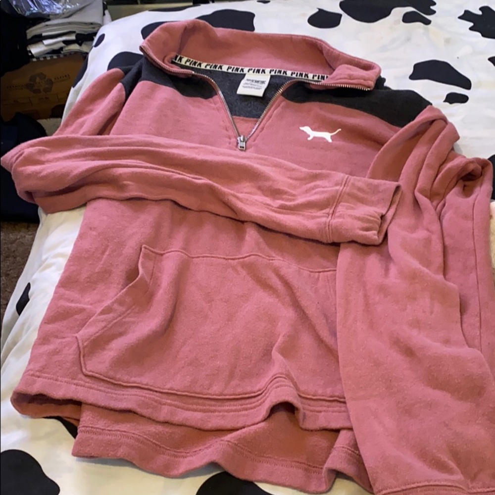 Pink Half Zip - image 1